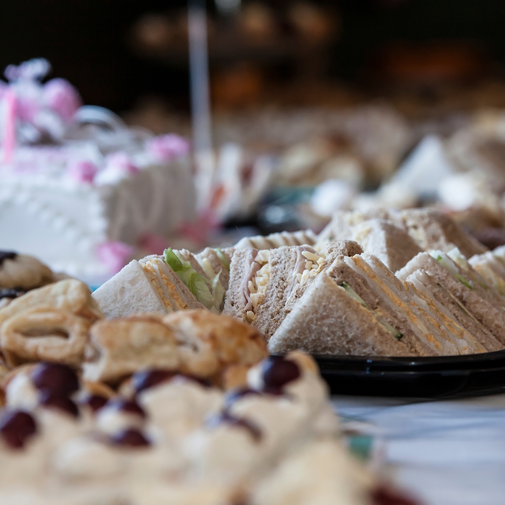 private venue hire food